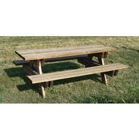 Table de pique-nique en pin - Manutan thumbnail image 5