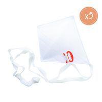 Lot de 5 cerfs-volants en nylon à personnaliser - Image principale