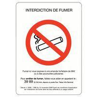 Pictogramme Interdiction de fumer rigide - A4 thumbnail image