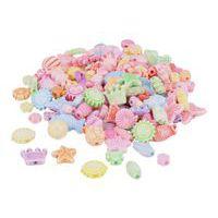 Sachet de 2 000 perles en plastique, formes assorties - Image principale