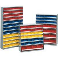 Armoire avec 72 bacs à bec - Basse - Sans porte - Image 2