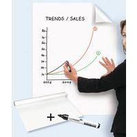 Feuilles électrostatique blanches Magic Chart - Lot de 25 -  Legamaster thumbnail image 2