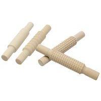 Lot de 4 rouleaux en bois à empreintes 21 cm thumbnail image 2