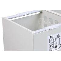 Poubelle plastique modulaire de trois éléments 60L thumbnail image 6