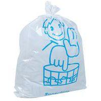 Sac poubelle blanc otje - épais et réutilisable thumbnail image 4