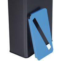 Poubelle de tri papier 20 L Gris / Bleu thumbnail image 6