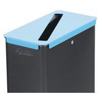 Poubelle de tri papier 20 L Gris / Bleu thumbnail image 4