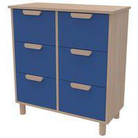 Meuble 6 tiroirs sur pieds Filou - Manutan Expert - Image principale