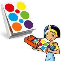 Recharge 360 gommettes rondes 40mm (multicouleurs) - Image principale