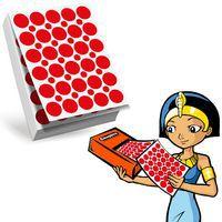 Recharge 1800 gommettes rondes 18mm pour eco-pack - Cleopatre - Image principale