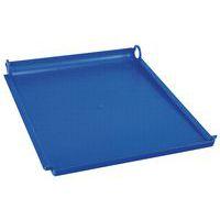 Couvercle plastique bleu pour station de tri 60L - Image 4