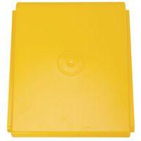 Couvercle plastique jaune pour station de tri 60L thumbnail image 2