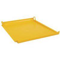Couvercle plastique jaune pour station de tri 60L - Image 5