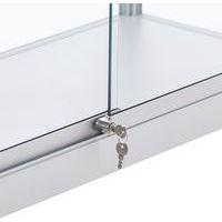 Vitrine d'exposition - 1000 x 400 x 2000 mm - Manutan Expert - Image 4