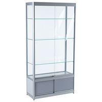 Vitrine d'exposition - 1000 x 400 x 2000 mm et placard - Manutan Expert thumbnail image 6