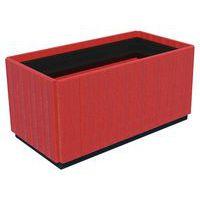 Jardinière Canopée rectangulaire plastique recyclé Espace Urbain thumbnail image 4