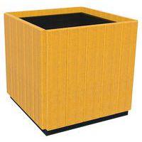 Jardinière Canopée carrée plastique recyclé Espace Urbain thumbnail image 5
