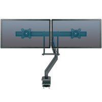 Bras porte-ecran double barre transversale Eppa noir - Image 2