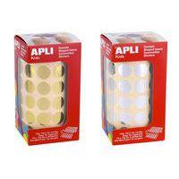 Rouleau 2832 gommettes rond or 15mm - Image principale