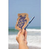 Roller encre liquide eye ocean care rouge 0.5mm recyclé - Image 2