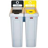 Station de recyclage Slim Jim 174L, noir jaune_FR - Image principale