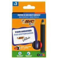 Etui 3 crayons marqueurs effaçables à sec triangulaires - Image 2