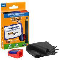 Etui 3 crayons marqueurs effaçables à sec triangulaires - Image principale