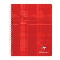 Cahier reliure intégrale 16,5x21cm 180p ligné + marge - Image 5