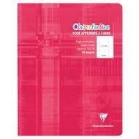 Cahier d'écriturepiqué "Clairenfantine" 17x22cm 32p séyès 4mm 16/16 - Image 4