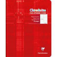Cahier d'écriturepiqué "Clairenfantine" 17x22cm 32p séyès 3mm 12/12 - Image 3