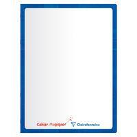 Cahier Magique  couverture ardoise double face effaçable piqué blanc 24x32cm 48p séyès - Image 4