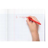 Cahier Magique  couverture ardoise double face effaçable piqué blanc 17x22 48p séyès - Image 4