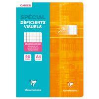Cahier piqué déficients visuels 21x29,7cm 96p séyès noir 2,5mm 10/10 thumbnail image 5