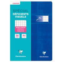 Cahier piqué déficients visuels 21x29,7cm 96p séyès noir 2,5mm 10/10 thumbnail image 7