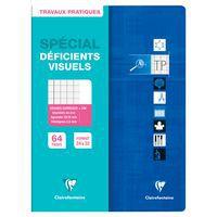 t. P piqué déficients visuels 24x32cm 64p séyès noir 2,5mm 10/10-uni - Image 4