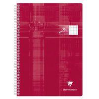 Cahier reliure intégrale déficients visuels 21x29,7cm 100p séyès noir 2,5mm 10/10 - Image 4