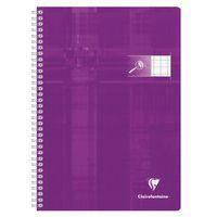 Cahier reliure intégrale déficients visuels 21x29,7cm 100p séyès noir 2,5mm 10/10 - Image 2