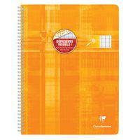 Cahier reliure intégrale déficients visuels 24x32cm 100p séyès noir 2,5mm 10/10 - Image 5