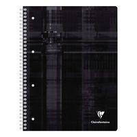 Cahier reliure intégrale 22,5x29,7cm 160p Q.5x5 perfo4 trous thumbnail image 3