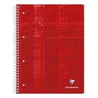 Cahier reliure intégrale 22,5x29,7cm 160p Q.5x5 perfo4 trous thumbnail image 5