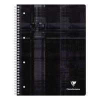Cahier reliure intégrale 22,5x29,7cm 160p ligné perfo4 trous thumbnail image 2