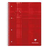 Cahier reliure intégrale 22,5x29,7cm 160p uni perfo4 trous thumbnail image 2