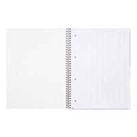Duo Book reliure intégrale 22,5x29,7cm 80p Q.5x5 + 80p Ligné perfo4 trous - Image 3