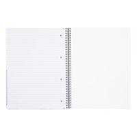 Duo Book reliure intégrale 22,5x29,7cm 80p Q.5x5 + 80p Ligné perfo4 trous - Image 4