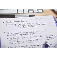 Meeting Book reliure intégrale 22,5x29,7cm 160p détachables pré-imprimées "Date+Notes+Action thumbnail image 3