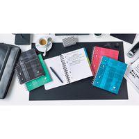 Bind'O Block 16x21cm 180p ligné cadré perfo6 trous + 3 intercalaires repositionnables - Image 3