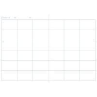 Agenda de bord 6 colonnes (36 cases/semaine) piqué 21x29,7cm 72p modèle allégé thumbnail image 5