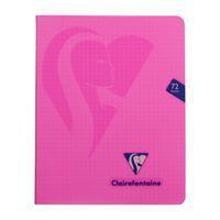 Mimesys cahier piqué polypro 16,5x21cm 72p Q.5x5 + marge coloris assortis thumbnail image 2