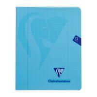 Mimesys cahier piqué polypro 16,5x21cm 72p Q.10x10 + marge coloris assortis thumbnail image 3