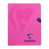 Mimesys cahier piqué polypro 16,5x21cm 72p Q.10x10 + marge coloris assortis thumbnail image 6